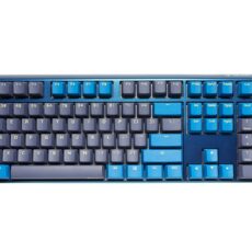Klawiatura gamingowa Ducky One 3 Daybreak RGB Gaming USB Niemiecki Czarny, Niebieski, Zielony