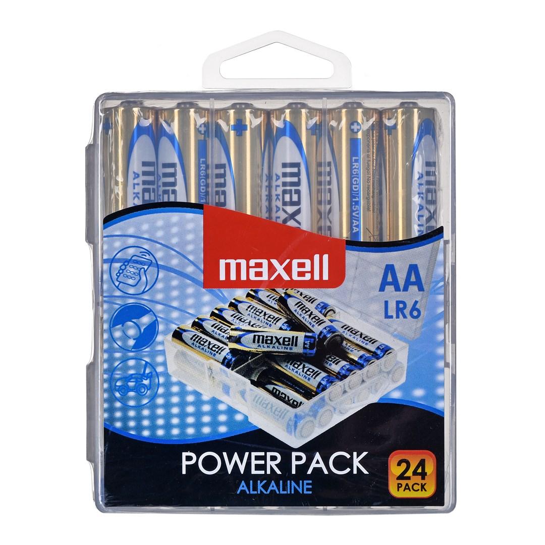 MAXELL Bateria alkaliczna LR6, VALUE BOX, 24 szt. - obrazek 2