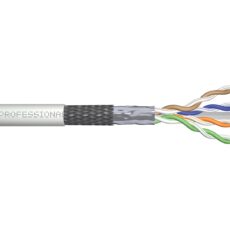 Digitus Kabel typu linka kat.6, SF/UTP, AWG 26/7, LSOH, 100m, szary, karton