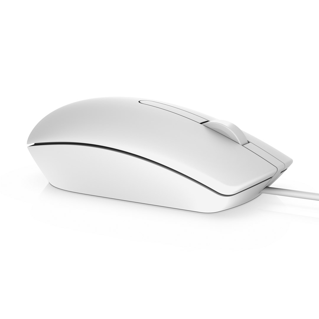 Mysz przewodowa Dell MS116 1000dpi biała - obrazek 2