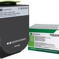 Lexmark 71B20K0 kaseta z tonerem 1 szt. Oryginalny Czarny