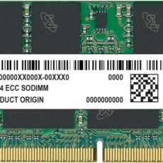 Micron SO-DIMM ECC DDR4 32GB 2Rx8 3200MHz PC4-25600 MTA18ASF4G72HZ-3G2R