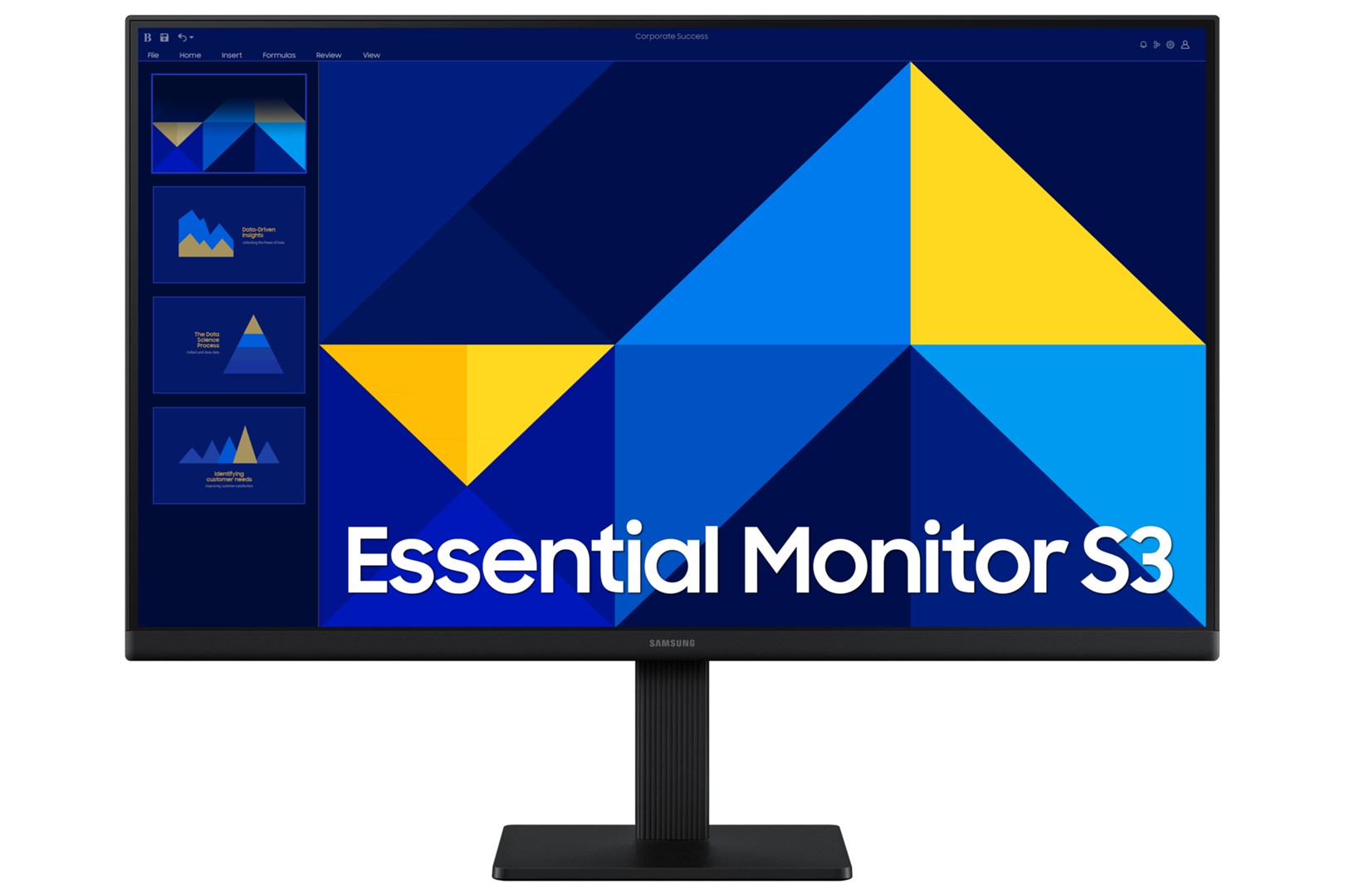 MONITOR SAMSUNG LED 24" LS24D300GAUXEN 100Hz - obrazek 2