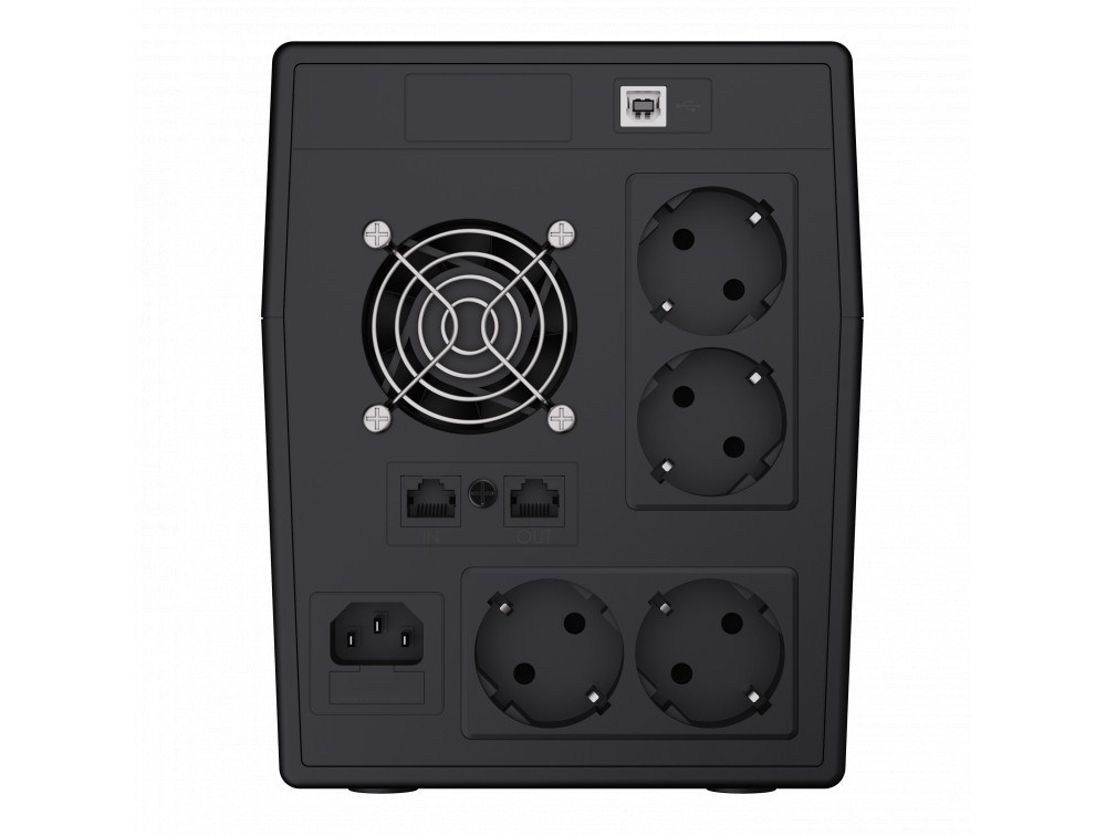 GREEN CELL ZASILACZ AWARYJNY UPS04 POWER PROOF 1500VA 900W - obrazek 2