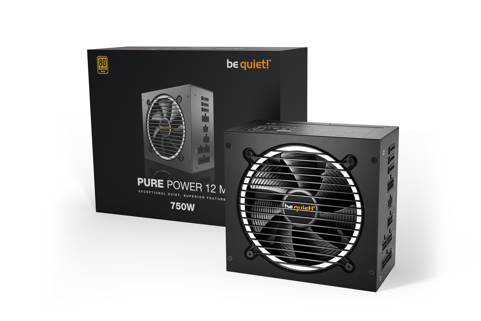 Zasilacz be quiet! PURE POWER 12 M 750W - obrazek 2