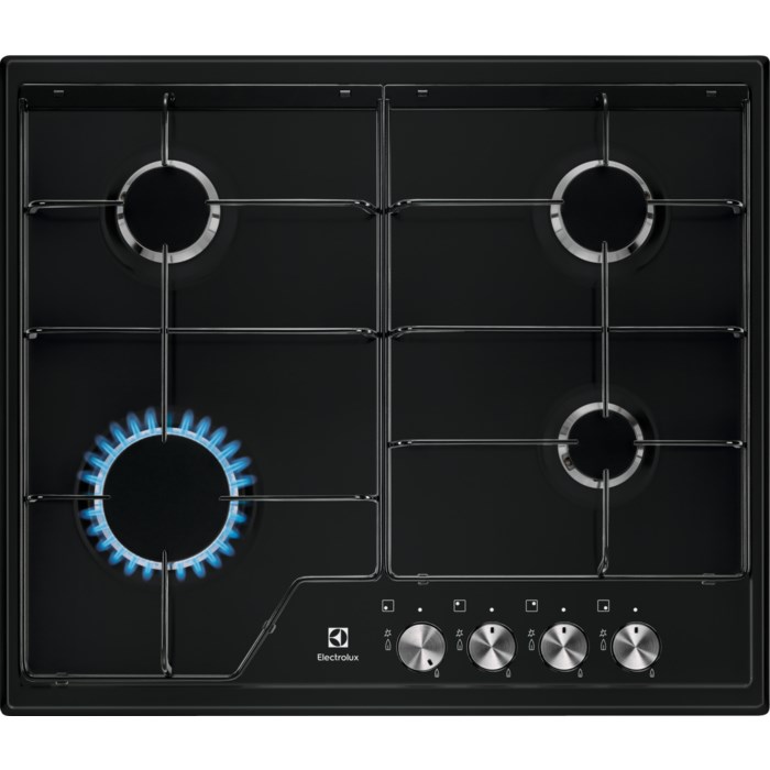 Płyta gazowa ELECTROLUX EGS6424K czarna emalia (WYPRZEDAŻ)
