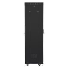 LANBERG SZAFA STOJĄCA RACK 19" 42U 600X600 DRZWI PERFOROWANE LCD CZARNA (FLAT PACK) FF01-6642-23BL
