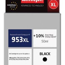Activejet AH-953BRX Tusz (zamiennik HP 953XL L0S70AE; Premium; 50 ml; 2200 stron, czarny)