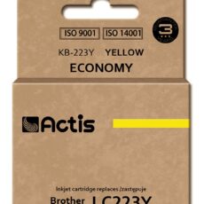 Actis KB-223Y Tusz (zamiennik Brother LC223Y; Standard; 10 ml; żółty)