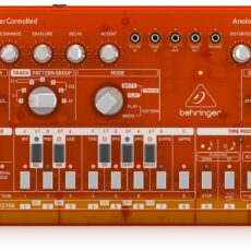 Behringer TD-3-TG Syntezator linii basowej pomarańczowy przeźroczysty