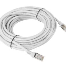 Kabel Lanberg PCF5-10CC-1000-S (RJ45 - RJ45 ; 10m; kolor szary)