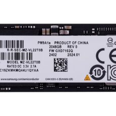 Dysk SSD Samsung PM9A1a 2TB Nvme M.2 2280 MZVL22T0HDLB-00B07