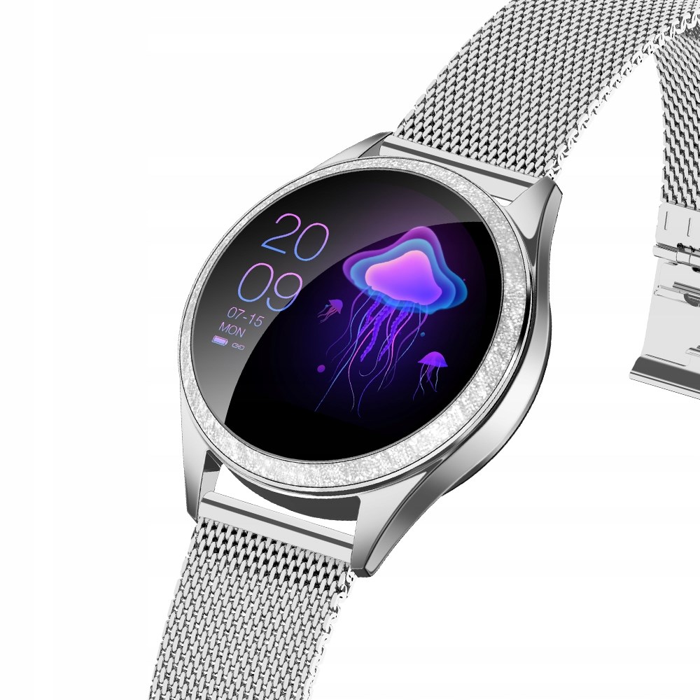 Smartwatch OroMed ORO-SMART CRYSTAL SILVER - obrazek 2