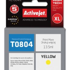 Activejet AE-804N Tusz  (zamiennik Epson T0804; Supreme; 13,5 ml; żółty)