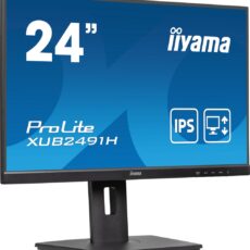 Monitor Iiyama ProLite XUB2491H-B1 24'' Protokół IPS - Płaski ekran - 60,5 cm