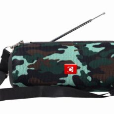 GEMBIRD PRZENOŚNY GŁOŚNIK BLUETOOTH SPK-BT-17-CM FM-RADIO, WBUDOWANY MIKROFON, WZÓR MORO, USB, AUX, MICROSD