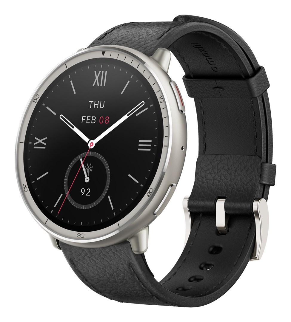 Smartwatch Amazfit Active 2/A2433 BLK LEAT W2433EU1N HUAMI - obrazek 2