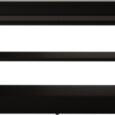 Szafka RTV GRANERO 200x56,7x35 czarny/czarny poł