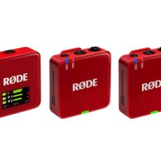 RODE Wireless GO III (czerwony) - System mikrofonów bezprzewodowych
