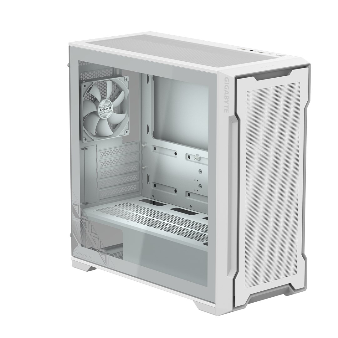 Obudowa Gigabyte case C102 GLASS ICE, mATX, Mid Tower, biały - obrazek 2