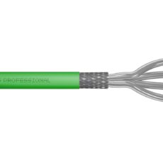 Kabel instalacyjny DIGITUS kat.8.2, S/FTP, Dca, AWG 22/1, LSOH, 100m, zielony