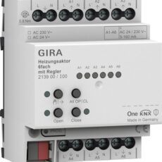 GIRA aktor grzewczy 6x regul. KNX ONE 213900