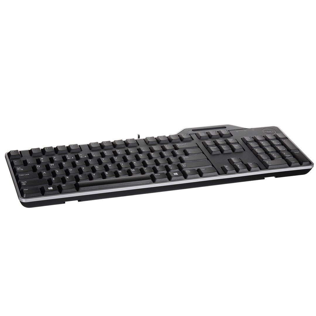 Klawiatura Dell KB-813 Smartcard Reader USB Keyboard Black - obrazek 2