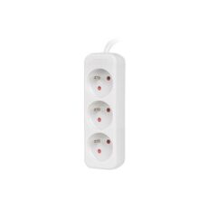 Przedłużacz Lanberg PS0-03E-0150-W (1,5m; kolor biały)