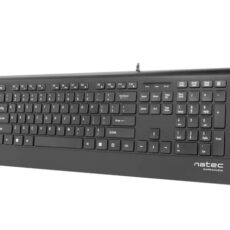 Klawiatura membranowa NATEC Barracuda NKL-0876 (USB 2.0; (US); kolor czarny)