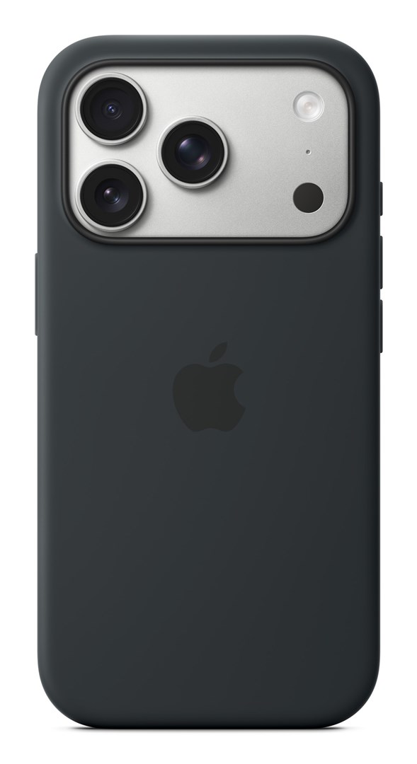 Silikonowe etui Apple iPhone 17 Pro z MagSafe – czarne