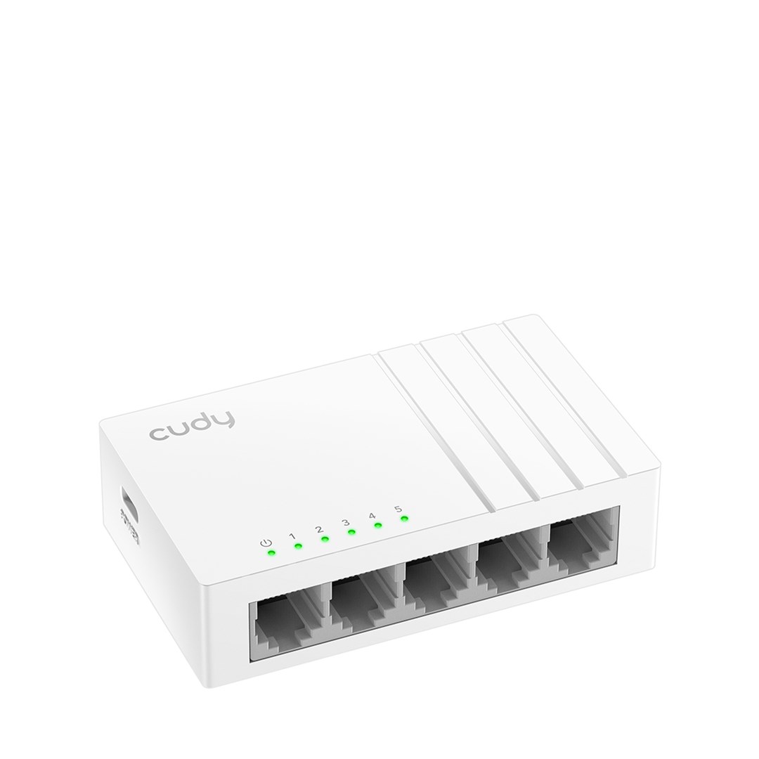 Switch CUDY GS105U 5-portowy gigabitowy USB-C - obrazek 2