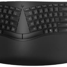 HP Klawiatura ergonomiczna bezprzewodowa + numeryczna 965 7E756AA czarna