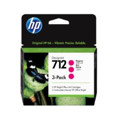 HP Zestaw 3 purpurowych wkładów atramentowych 712 DesignJet 29 ml