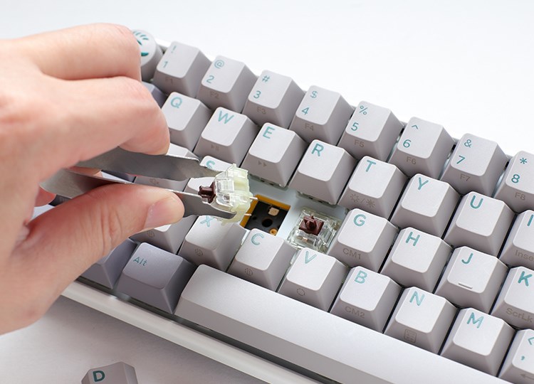 Ducky One 3 Mini klawiatura Gaming USB Szary - obrazek 2