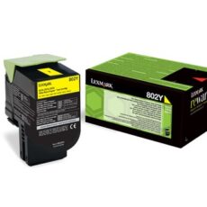 RETURN PROGRAM TONER CARTRIDGE/802Y YELLOW1K PGS F CX310410
