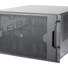 Futerał SilverStone RM600 do montażu w szafie, E-ATX / SSI-EEB, format 6U - ciemnoszary