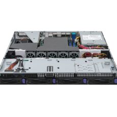 Platforma ASRock Rack (1U) AMD Ryzen 7000 (4xLFF, 2xGbE, 2x10GbE, Red. PSU, IPMI)