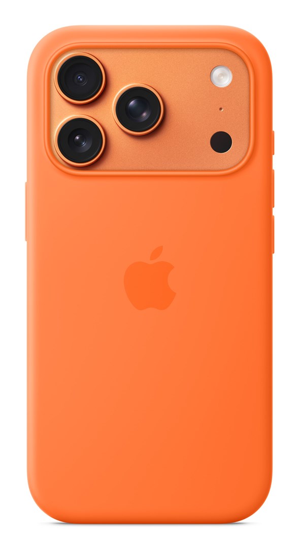 Etui Apple iPhone 17 Pro Silicone Case with MagSafe – Orange