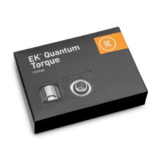 Bloki wodne EK EK-Quantum Torque STC 10/16 - opakowanie 6 szt., srebrne