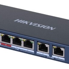 SWITCH POE HIKVISION DS-3E0106HP-E 6-PORTOWY