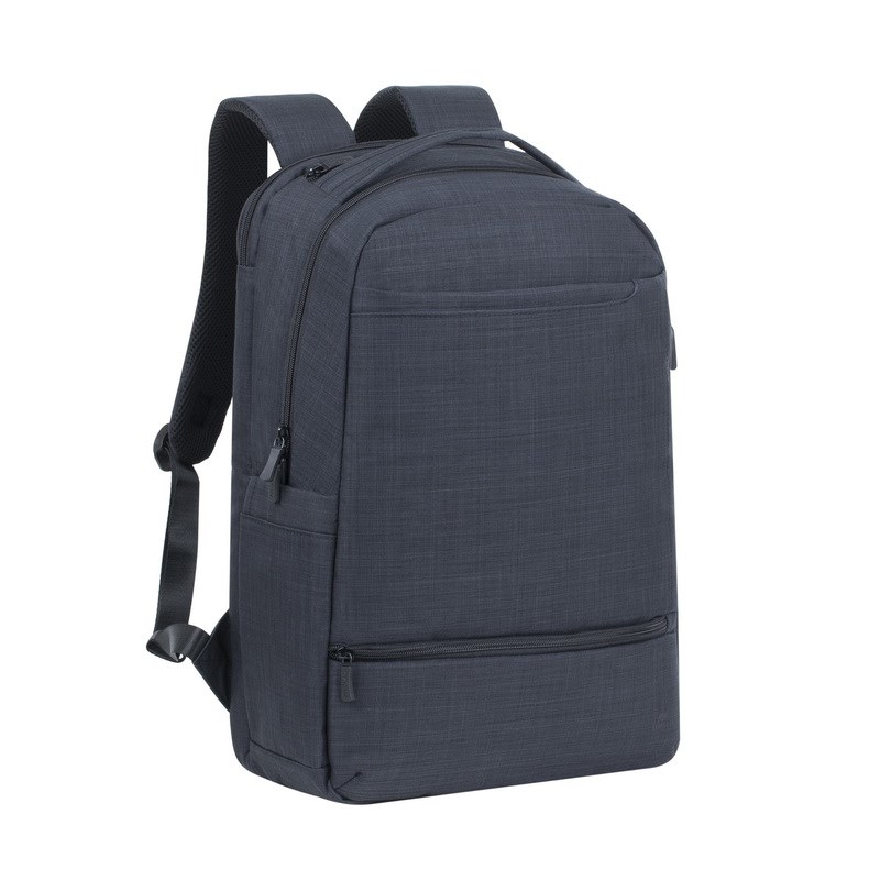 RIVACASE PLECAK NA LAPTOP 17,3" BISCAYNE, CZARNY - obrazek 2