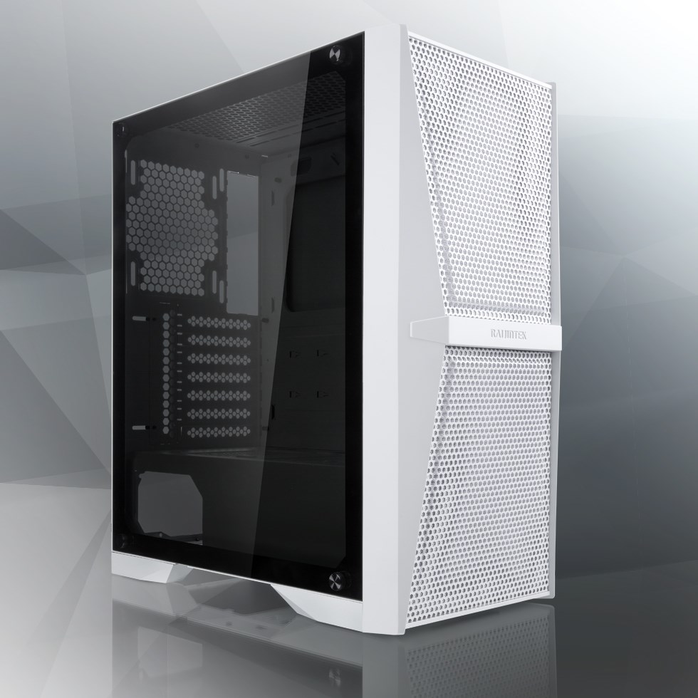 RAIJINTEK SILENOS MS Midi Tower Biały - obrazek 2