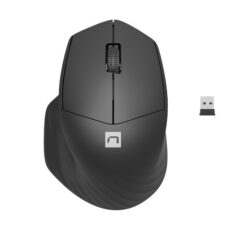 NATEC MYSZ BEZPRZEWODOWA SISKIN 2 1600DPI CZARNA BLUETOOTH 5.0 + 2.4GHZ NMY-1970