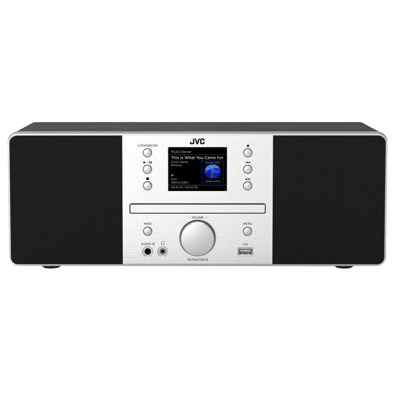Radioodtwarzacz JVC RD-E874B black