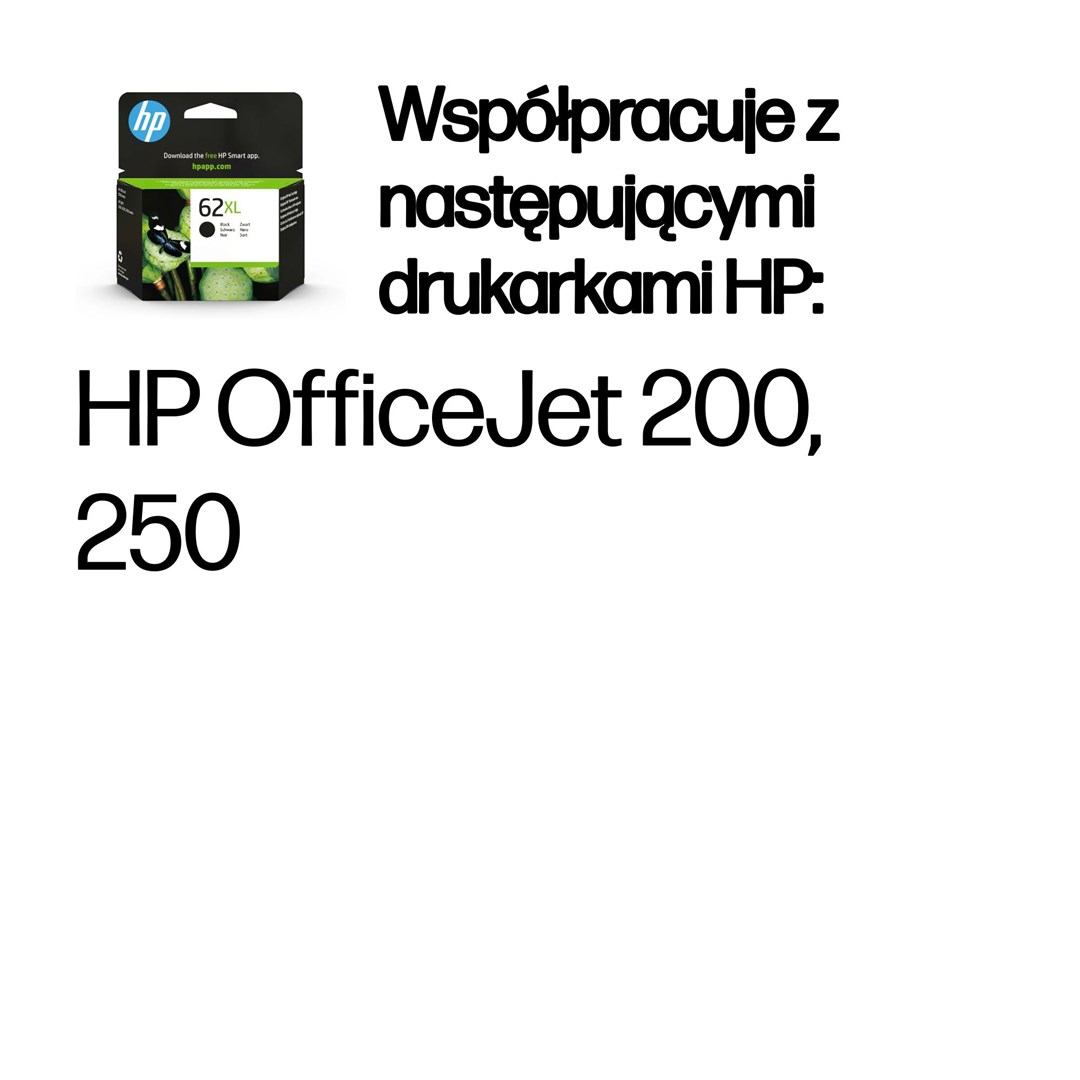 HP 62XL oryginalny wkład atramentowy czarny XL - obrazek 2