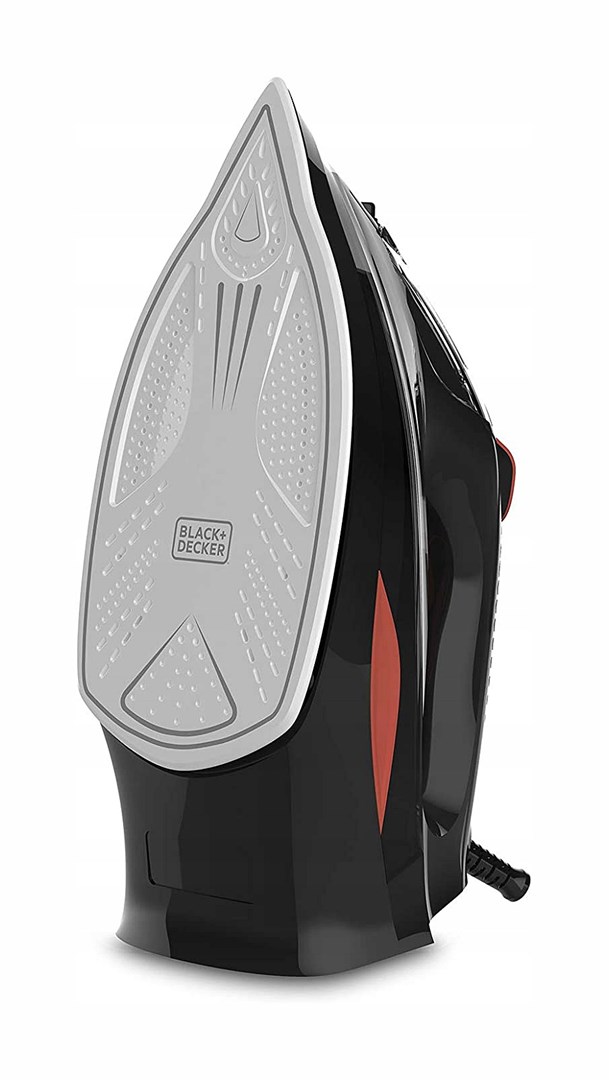 Żelazko parowe Black+Decker BXIR3000E (3000W; czarny) - obrazek 2