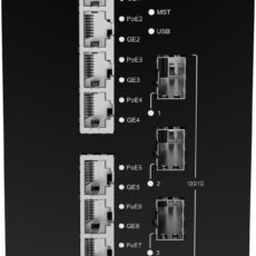 Huawei CloudEngine S5735I-S8U4XN-V2 Zarządzany Gigabit Ethernet (10/100/1000) Obsługa PoE Czarny
