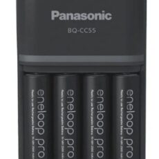 ŁADOWARKA PANASONIC SMARTPLUS + 4x AA ENELOOP PRO 2500 mAh