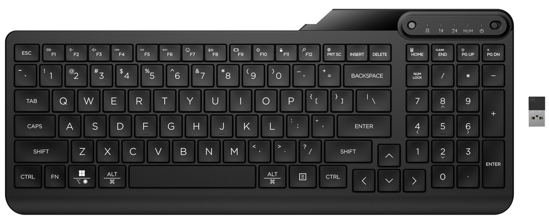 HP Klawiatura bezprzewodowa 475 7N7B9AA