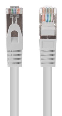 PATCHCORD KAT.6 FTP 1.5M SZARY FLUKE PASSED LANBERG 10-PACK